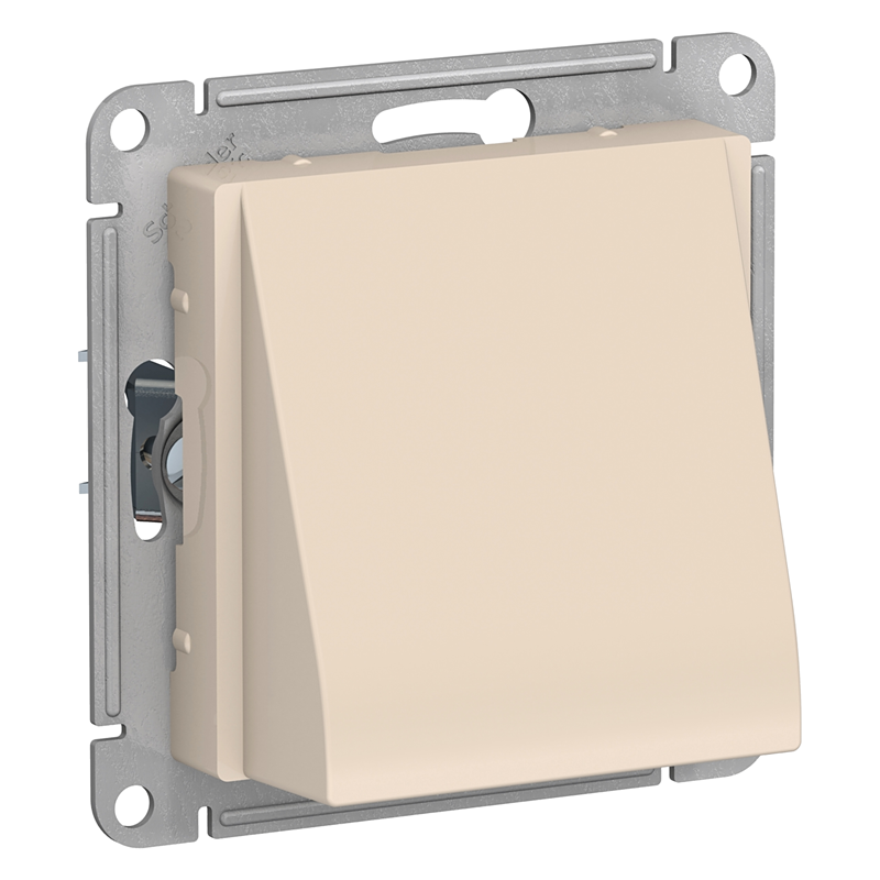 Вывод кабеля AtlasDesign механизм беж. SE