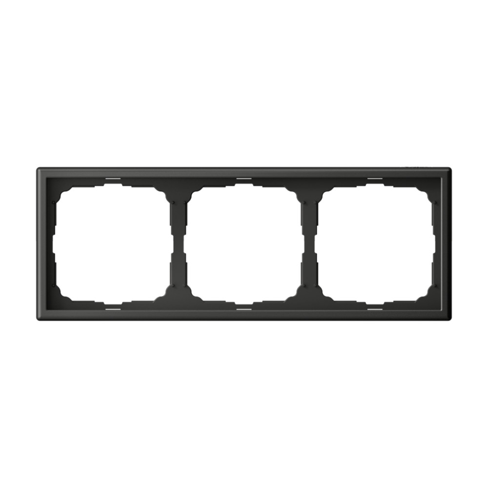 Рамка 3-постовая, универсальная, БАЗАЛЬТ