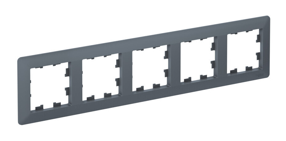 ATLASDESIGN AIR 5-постовая РАМКА, ГРИФЕЛЬ/дымчатый черный